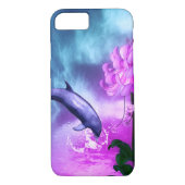 Fantasy Dolphin Case-Mate iPhone Hülle (Rückseite)