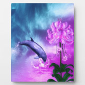 Fantasy Dolphin Fotoplatte (Vorderseite)