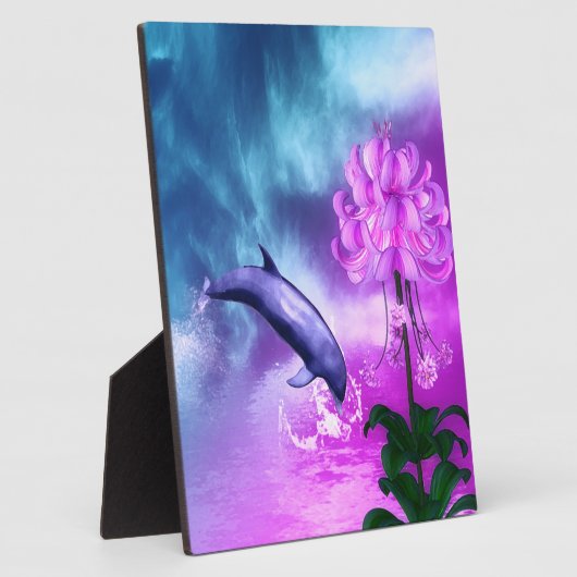 Fantasy Dolphin Fotoplatte (Seite)