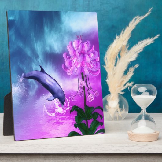 Fantasy Dolphin Fotoplatte (Seite)