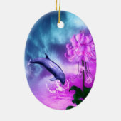 Fantasy Dolphin Keramik Ornament (Hinten)