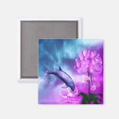 Fantasy Dolphin Magnet (Vorderseite/Rückseite)