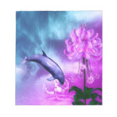 Fantasy Dolphin Notizblock (Vorderseite)
