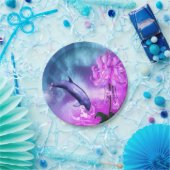 Fantasy Dolphin Pappteller (Party)