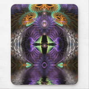 Fantasy Doorway : Fraktal Art Mousepad