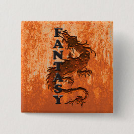 FANTASY-Drache Button