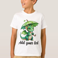 Fantasy-Drache-Kinder-T-Shirt