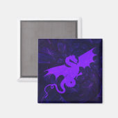 Fantasy-Drache-Kühlschrankmagnet Magnet (Vorderseite/Rückseite)