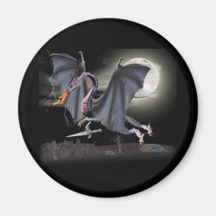 Fantasy-Drache Magnet