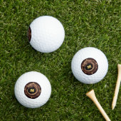 🐉 Fantasy-Drachen-Ringrahmen individuell anpassba Golfball (Insitu Gras)