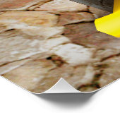 Fantasy-Drachenprinzessin Digitale Kunst Poster (Ecke)