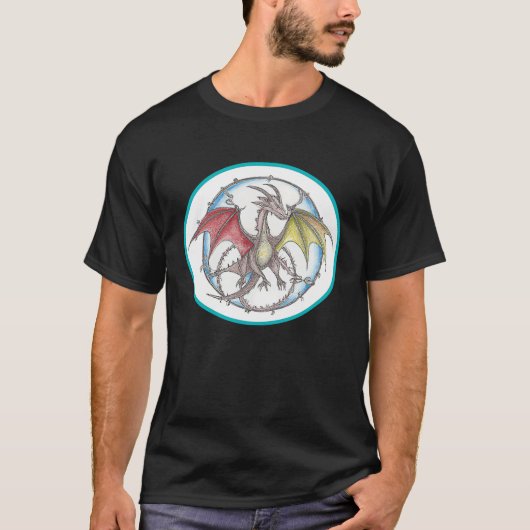 Fantasy dragon  13 T-Shirt (Vorderseite)