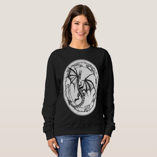 Fantasy dragon 9 sweatshirt (Vorne ganz)