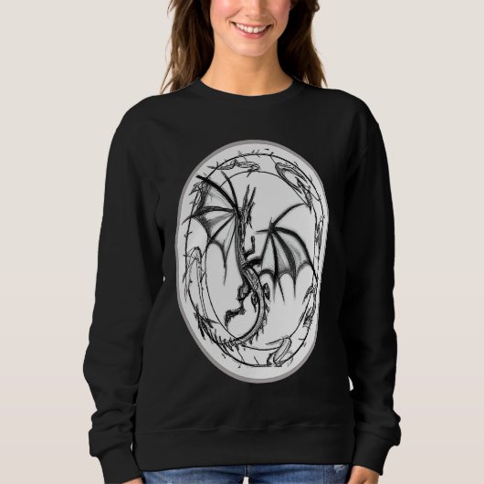 Fantasy dragon 9 sweatshirt (Vorderseite)