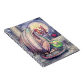 Fantasy Dragon Art Notebook Notizblock (Rechte Seite)