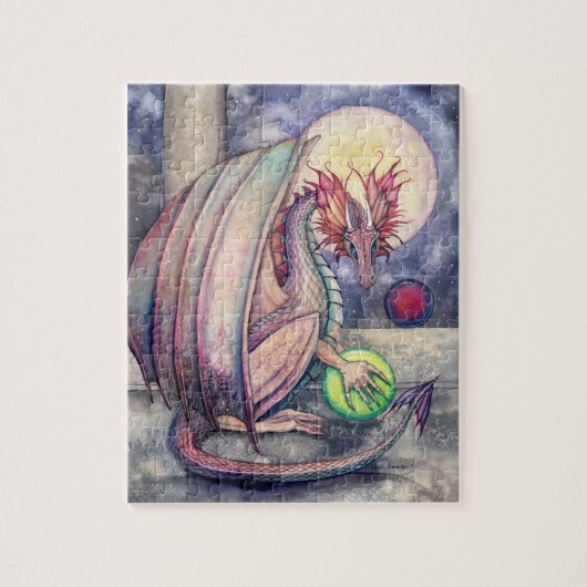 Fantasy Dragon Art Puzzle (Vertikal)