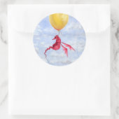 Fantasy Dragon Art Stickers - Up in Air (Tasche)