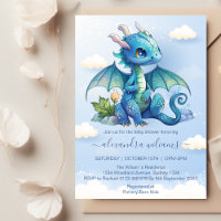 Fantasy Dragon Baby Dusche