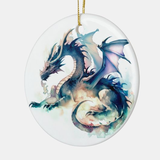 Fantasy Dragon Baum Dekoration (Links)