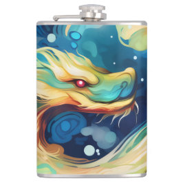 Fantasy Dragon Dream Animal 12 Flachmann