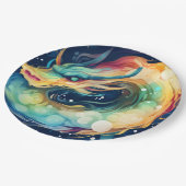 Fantasy Dragon Dream Animal 14 Pappteller (Schrägansicht)