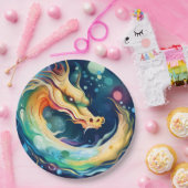 Fantasy Dragon Dream Animal 7 Pappteller (Party)