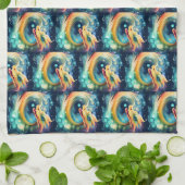 Fantasy Dragon Dream Tier 1 Geschirrtuch (Gefaltet)