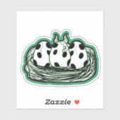 Fantasy Dragon Egg Nest Aufkleber (Blatt)