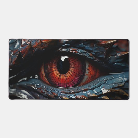Fantasy Dragon Eye Gamer Schreibtischunterlage (Vorderseite)