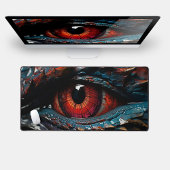 Fantasy Dragon Eye Gamer Schreibtischunterlage