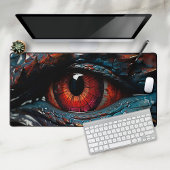 Fantasy Dragon Eye Gamer Schreibtischunterlage