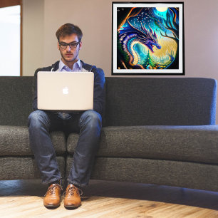 Fantasy Dragon Foliendrucke