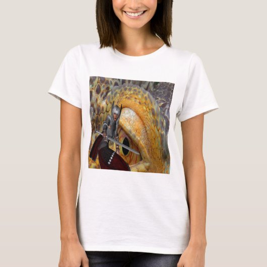 Fantasy Dragon Folk Tale T-Shirt (Vorderseite)
