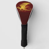 Fantasy Dragon Golf Kopfbedeckung Golf Headcover (Vorderseite)