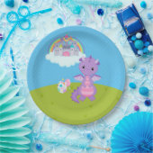 Fantasy Dragon Kids Party Pappteller (Party)