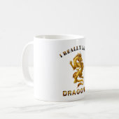 Fantasy Dragon Lover  Kaffeetasse (Vorderseite Links)