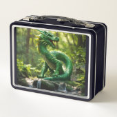 "Fantasy Dragon Lunchbox" Metall Brotdose (Rückseite)