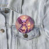 Fantasy Dragon mit Birthday Candles Button (Beispiel)