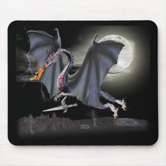 Fantasy Dragon Mousepad (Vorne)