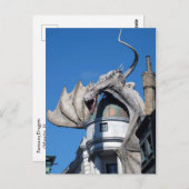 Fantasy Dragon Postcard Postkarte (Vorne/Hinten)