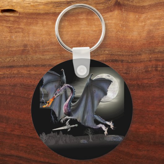 Fantasy Dragon Schlüsselanhänger (Vorderseite)