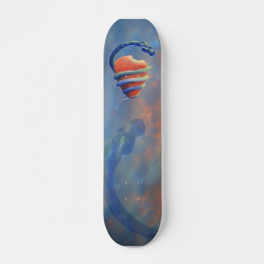 Fantasy Dragon Surf Board Doppelseifer Skateboard (Vorne)