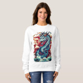 Fantasy Dragon Sweatshirt (Vorne ganz)