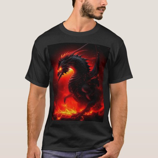 Fantasy Dragon T-Shirt (Vorderseite)
