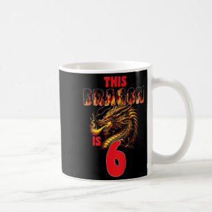 Fantasy Dragon Thema für Kinder drehen 6 Geburtsta Kaffeetasse