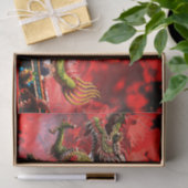 Fantasy Dragon Tissue Paper Seidenpapier (Geschenk)