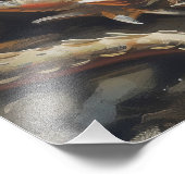 Fantasy Dragon und Kaninchen Fotodruck (Ecke)