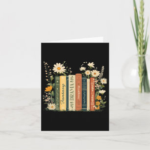 Fantasy Drama Tragedy Book Floral Subtile Anti-Spe Karte