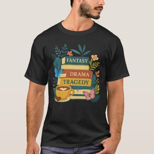Fantasy-Drama-Tragödie T-Shirt (Vorderseite)