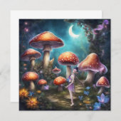 Fantasy Dream World Faiy and Mushrooms (Vorne/Hinten)